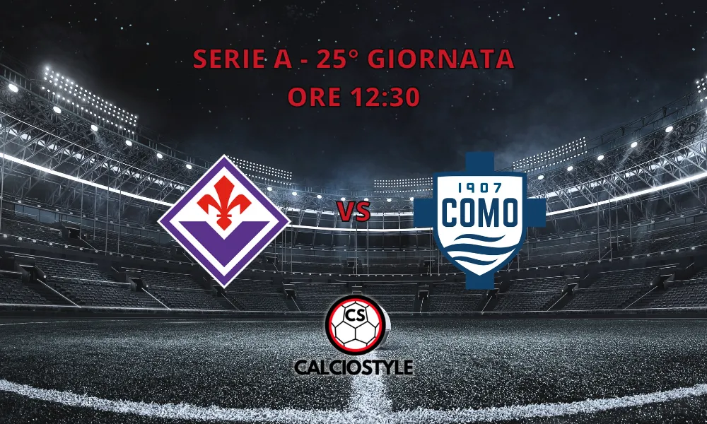 Fiorentina-Como, le formazioni ufficiali