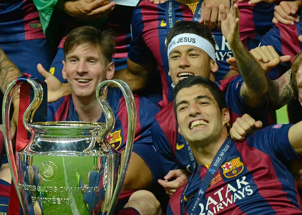 Champions League: quando la MSN spense i sogni bianconeri