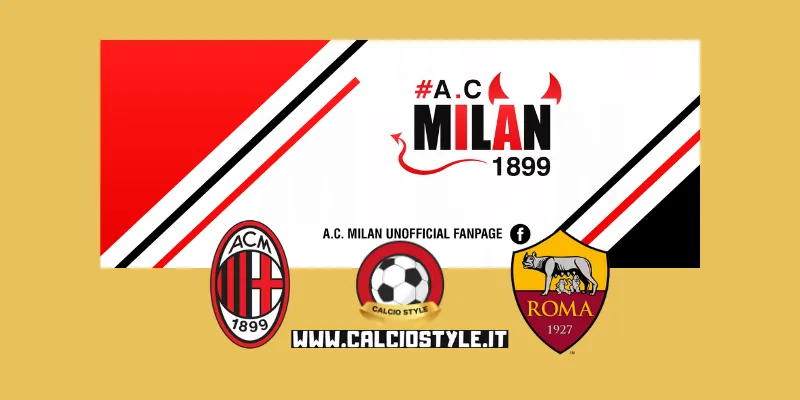 Milan-Roma: i tifosi rossoneri sui social si preparano così