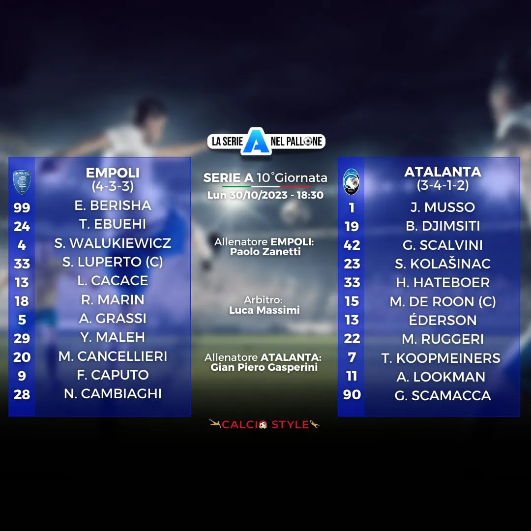 Empoli vs Atalanta
