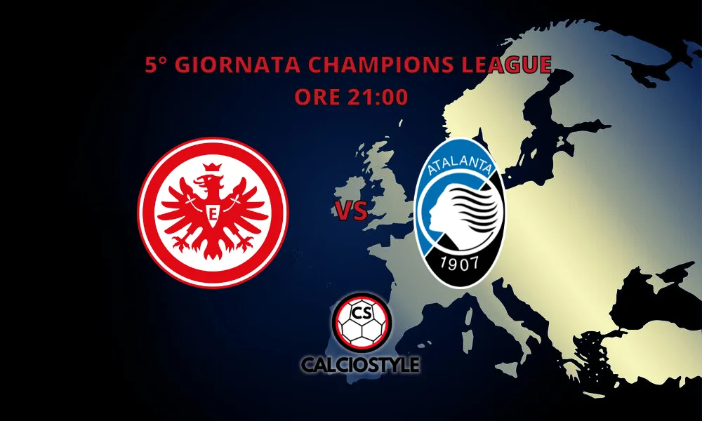 Eintracht Francoforte-Atalanta, le formazioni ufficiali