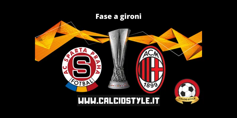 Sparta Praga-Milan: le probabili formazioni e dove vederla