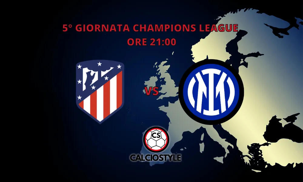 Atletico Madrid-Inter, formazioni ufficiali