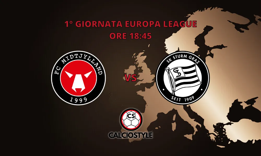 Midtjylland-Sturm Graz: probabili formazioni e dove vederla