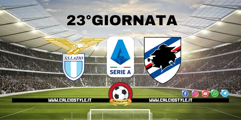 Lazio-Sampdoria: probabili formazioni e dove vederla