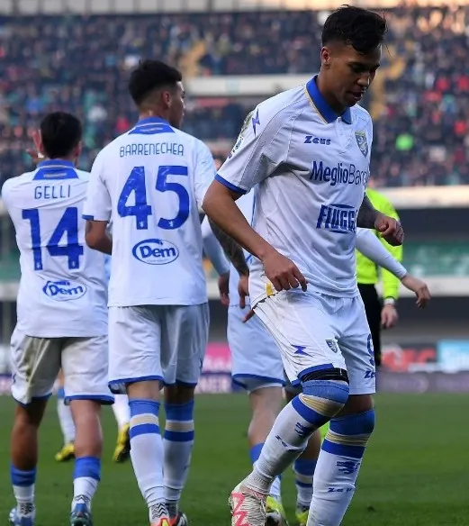 Sassuolo-Frosinone: Kaio Jorge in lacrime