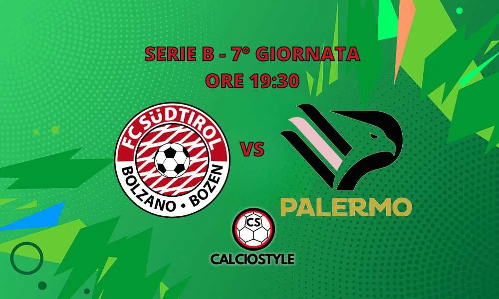 Sudtirol-Palermo, le probabili formazioni e dove vederla