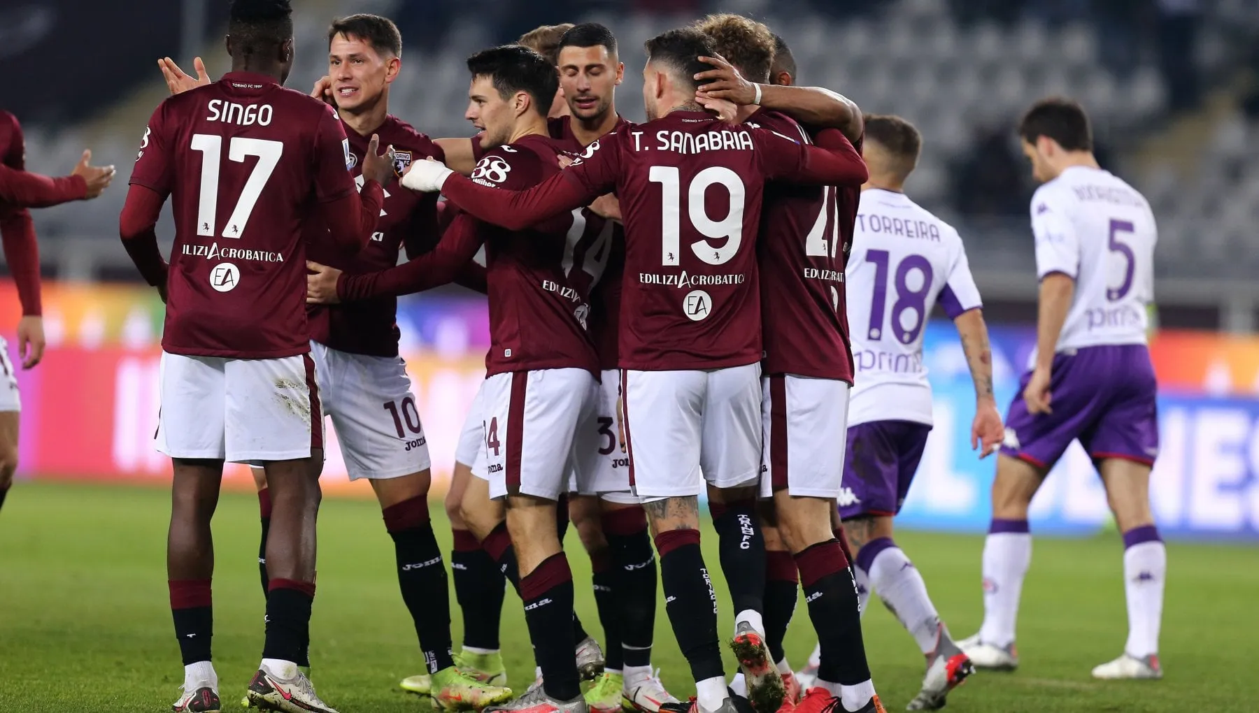Torino: infortunio per Singo, gli aggiornamenti