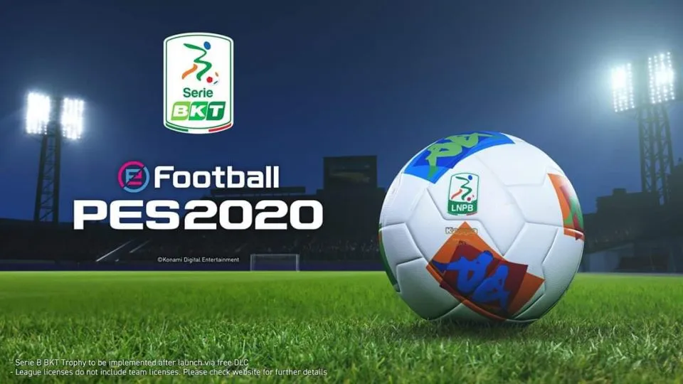 La Serie B su PES 2020: ufficiale la licenza esclusiva