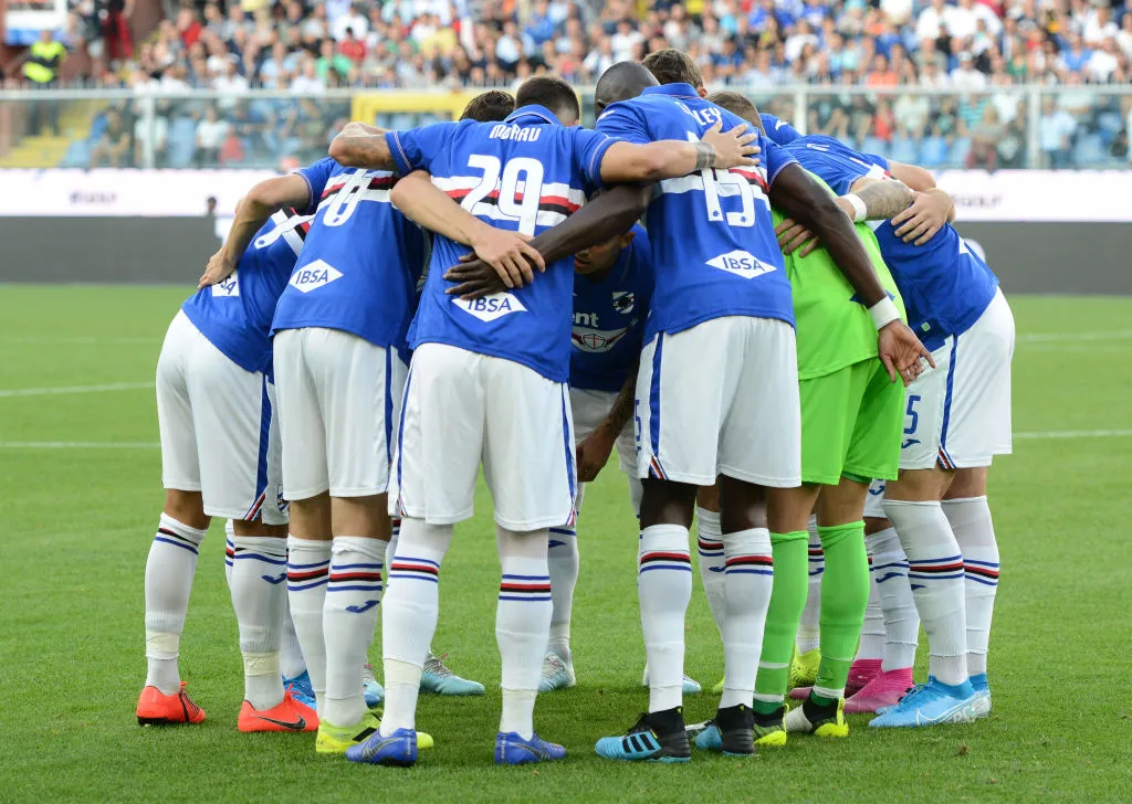 Sampdoria, altri 4 calciatori positivi al Coronavirus