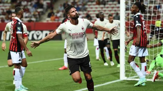 Nizza-Milan 1-1, Giroud e Romagnoli sugli scudi: le pagelle dei rossoneri