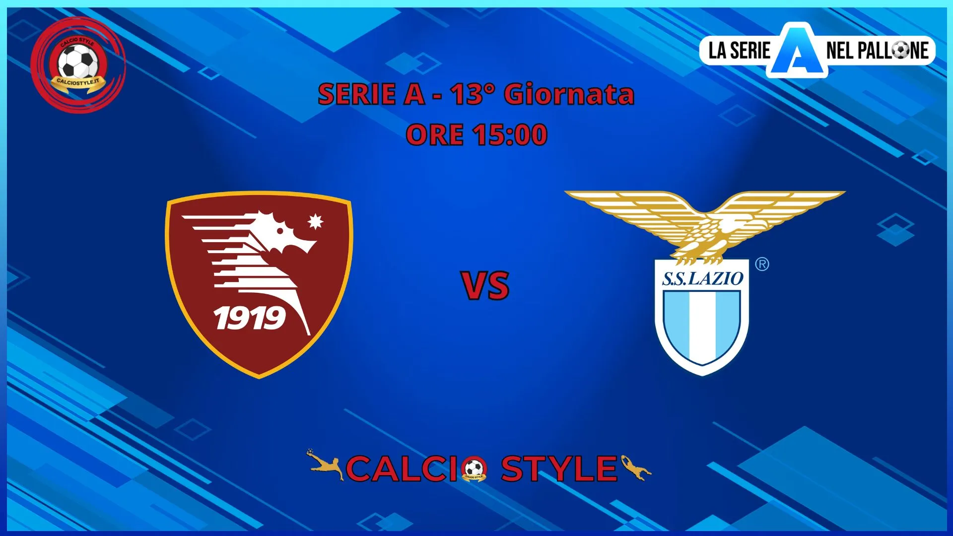 Salernitana - Lazio: le formazioni ufficiali