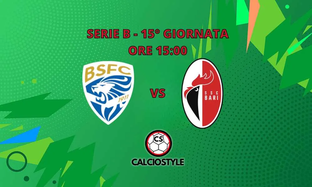 Brescia-Bari, probabili formazioni e dove vederla
