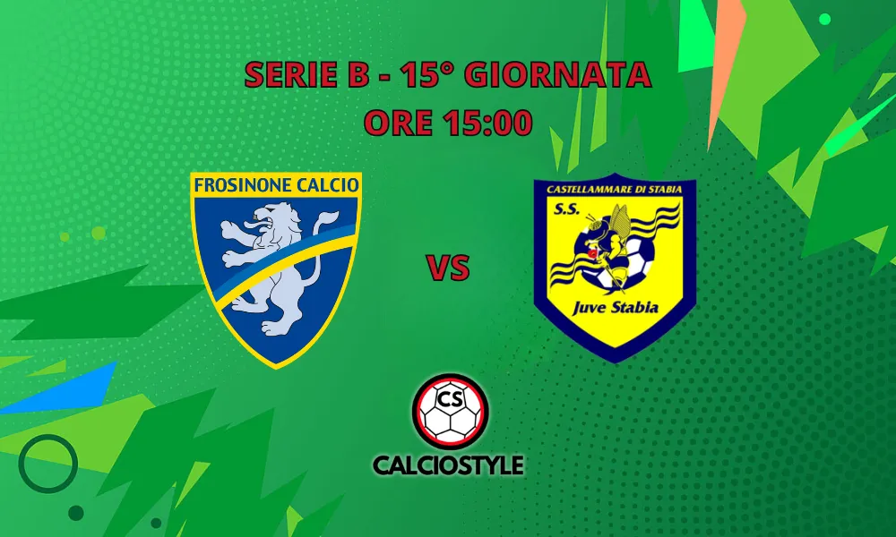 Frosinone-Juve Stabia, probabili formazioni e dove vederla