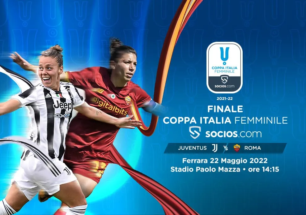Femminile, finale di Coppa Italia Juventus-Roma: dove vederla