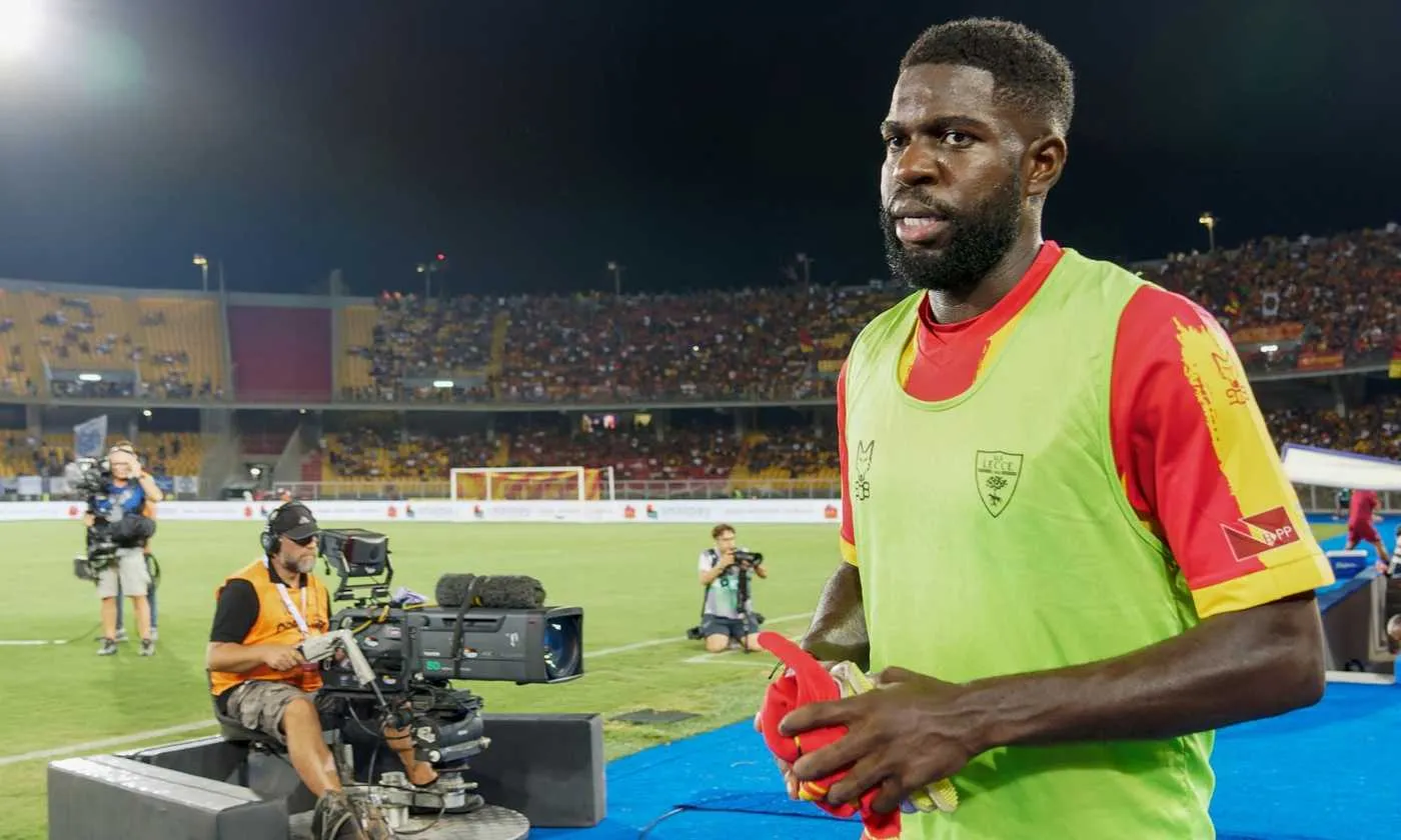 Lecce, Umtiti aspetta l'ok dal Barcellona: il motivo