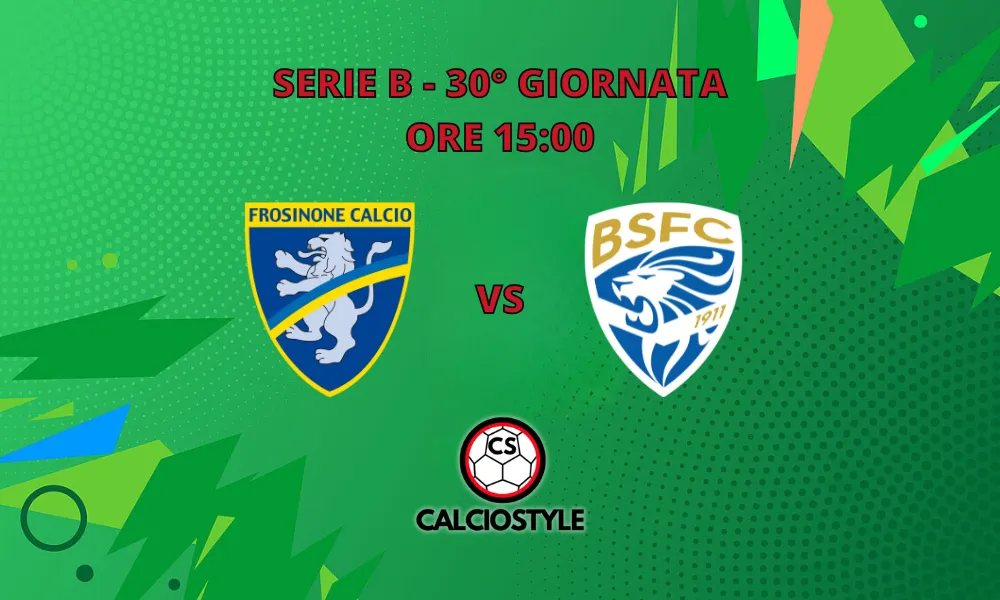 Frosinone-Brescia, probabili formazioni e dove vederla
