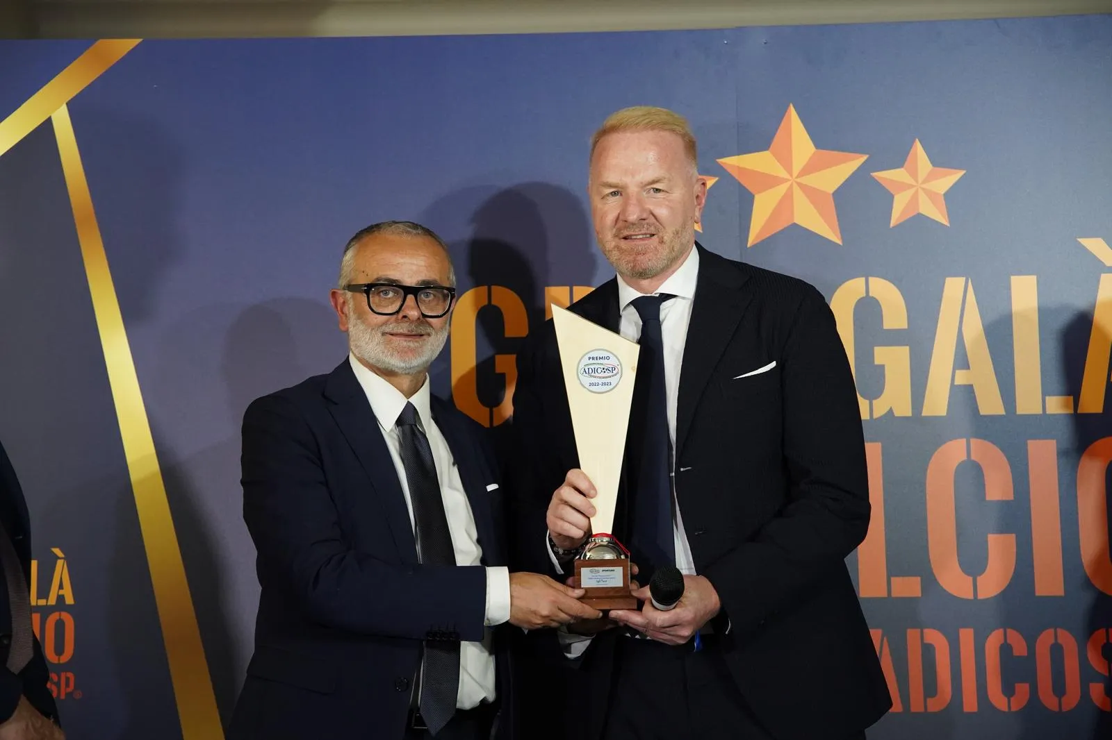 Gran Galà del Calcio ADICOSP, parata di stelle a Roma