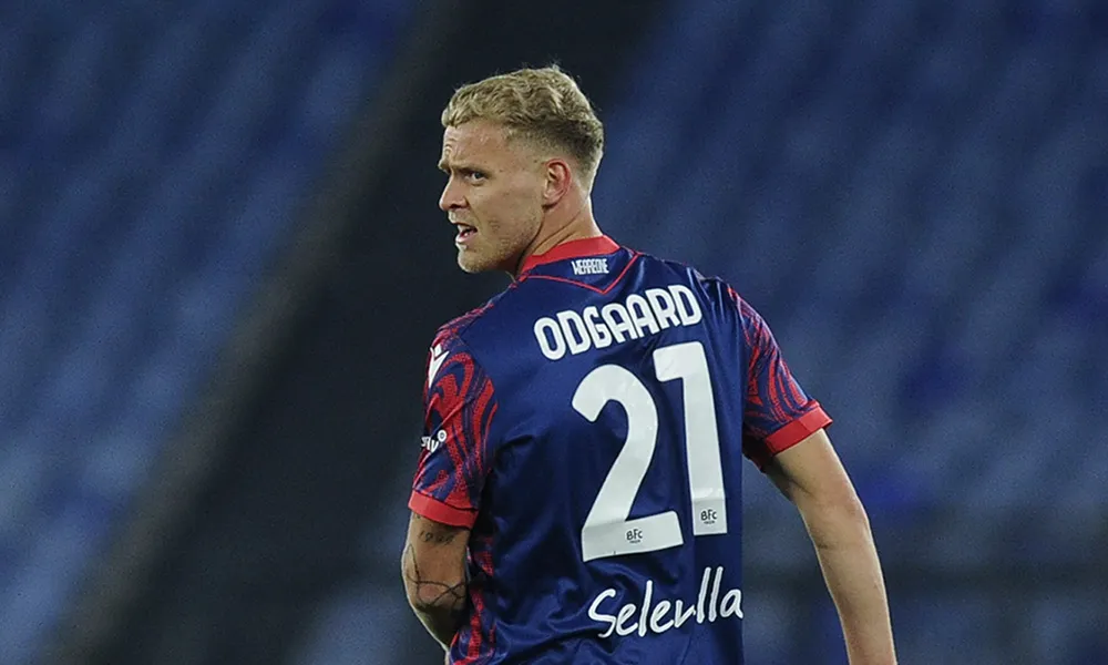 Bologna, Odgaard continua a segnare