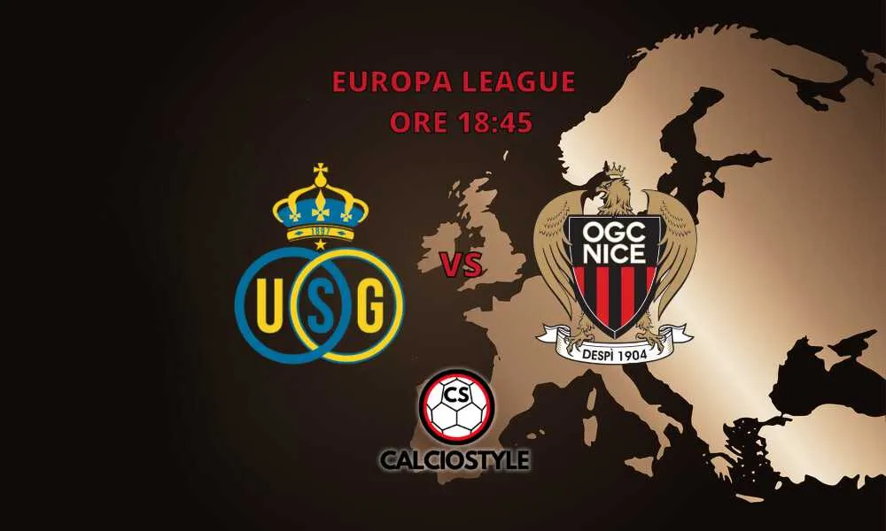 Union St.Gilloise-Nizza, probabili formazioni e dove vederla