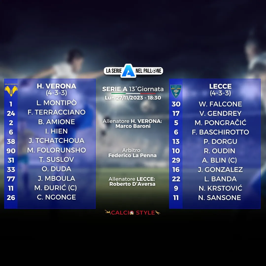 Hellas Verona - Lecce