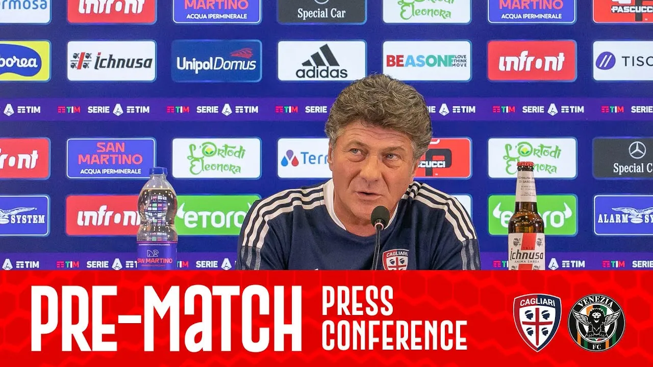 Cagliari-Venezia: il video della conferenza stampa di Mazzarri