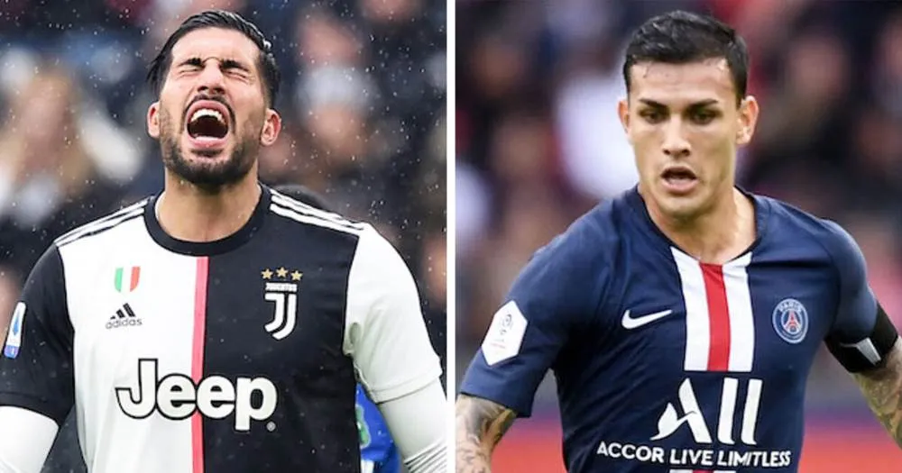 Juve-PSG scambio Emre Can-Paredes