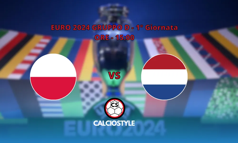 Polonia - Olanda: le formazioni ufficiali