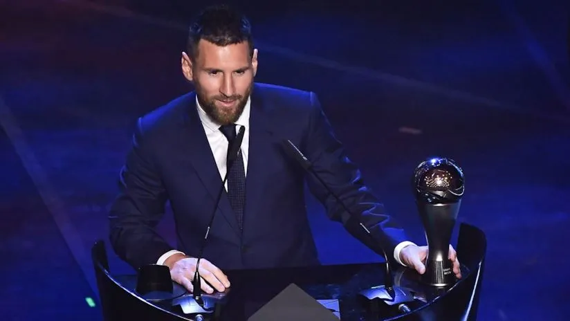 The Best Fifa Football Award: vince Messi!