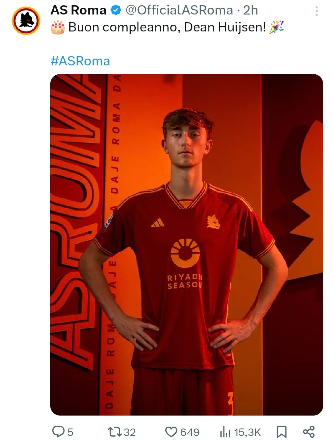 Roma: oggi il compleanno di Huijsen. I tifosi gli chiedono di...