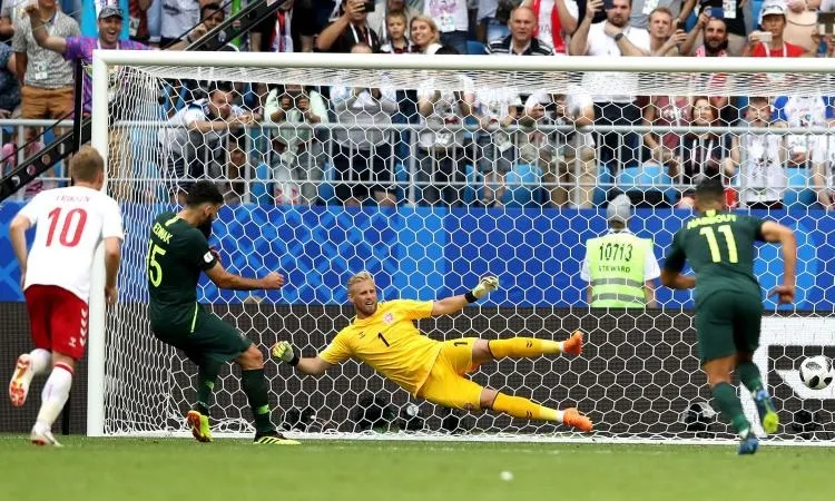 MONDIALE RUSSIA 2018 | Danimarca pareggia con l'Australia ed ipoteca gli Ottavi